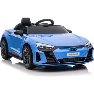 Triton ride-on battery car Audi E-Tron GT blue model QLS-6888, battery-powered children's vehicle