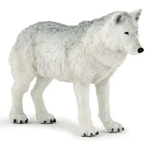 Collectible figure Papo Polar Wolf, multicolour, 170×230×100 mm, blister pack