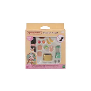 Spēļu komplekts Epoch Sylvanian Families Breakfast Playset — figūras un aksesuāri, PVC/TPE/PS, 3+