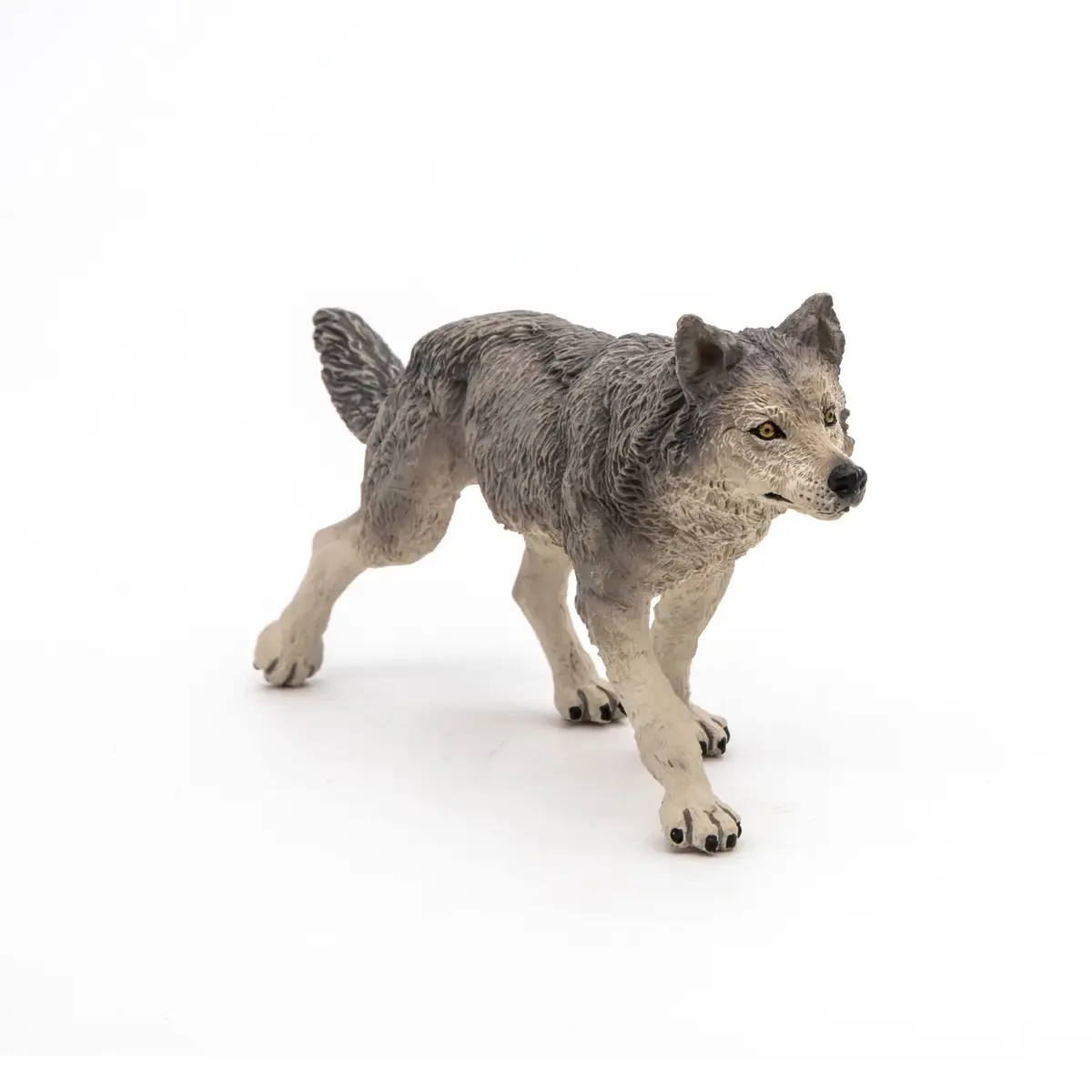 Papo Grey Wolf PVC figure 245×110×120 mm Photo 4