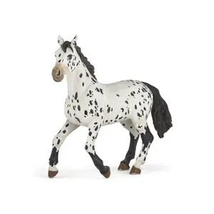 Фигурка Russell Hobbs Papo Black Appaloosa Horse из ПВХ — 95×45×110 мм