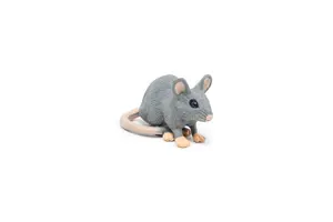 Collectible figure Papo House Mouse — multicolour, H 99.5 mm, W 70.9 mm, D 47.2 mm