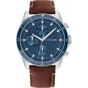 Мужские часы Tommy Hilfiger Parker 1791837 — кварцевые, аналоговый циферблат, стальной корпус