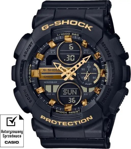 Rokaspulkstenis CASIO G-Shock GMA-S140M-1AER — digitālais-analogais