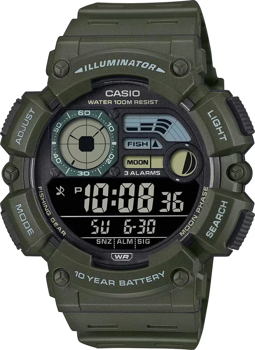 Sienas un galda pulkstenis CASIO WS-1500H-3BVEF
