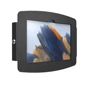 Tablet space enclosure wall mount Maclocks Compulocks for Galaxy Tab S6 Lite 10.4" — aluminium, black