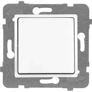 ROSA Single Wall Switch, White — ROSA model E+PL-58388
