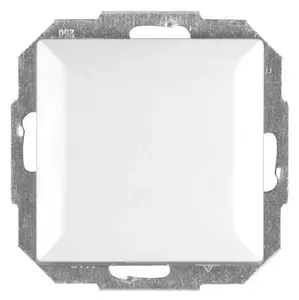 Switching cross connector Opal WP-8P MOD.BIAŁY — white opal/pearl finish