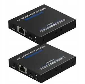 Удлинитель HDMI сигнала по витой паре Cat6/6A/7 UTP BCS BCS-UTP-HDMI-4K-SET(2)