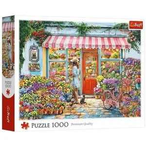 Пазл TREFL 1000 элементов — Trefl Puzzle 1000 Kwiaciarnia TREFL
