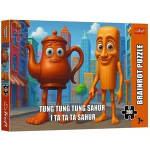 Пазл TREFL Puzzle 200 BrainRots Tung Tung Sahur — 200 элементов образовательный