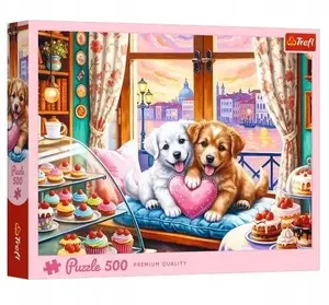Пазл TREFL PUZZLE 500 Szczenięca miłość 37554 — 500 деталей, детский пазл