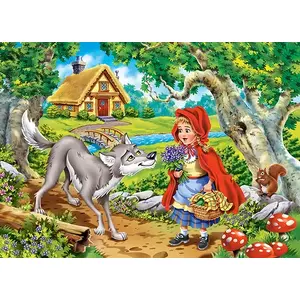 Jigsaw puzzle Castorland Little Red Riding Hood 60 pcs, for children, width 320 mm, age 5+