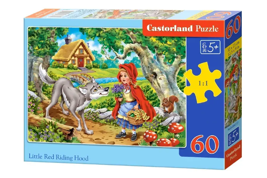 Castorland Little Red Riding Hood puzle 60 gab. Photo 2