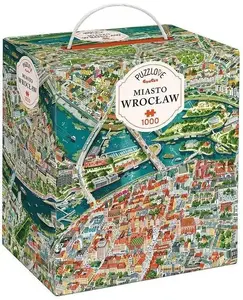 Puzzle 1000 pieces, Bright Junior Media — Puzzlove CzuCzu Miasto Wrocław