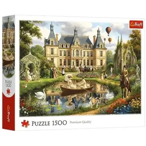 Puzzle TREFL 1500 pieces — Pałac nad wodą (palace by the water) — 1500 pcs