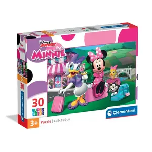 Пазл Clementoni Supercolor 20287 — 30 деталей, Минни, ширина 335 мм, возраст 3–5 лет