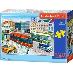 Jigsaw Puzzle Castorland 120 Pieces — City Square, model 464045