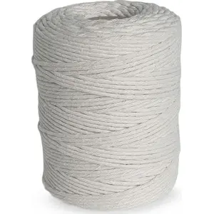 Cotton macramé cord Shan 2 mm 250 g white