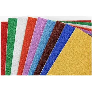 Self-adhesive glitter foam A4 sheet — FANDY Pianka A4 samoprzylepna Brokat