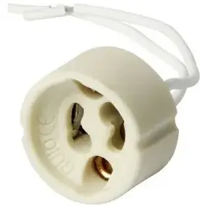 Ceramic GU10 Lamp Holder Socket, Unimet OPRAWKA CERAMICZNA GU10