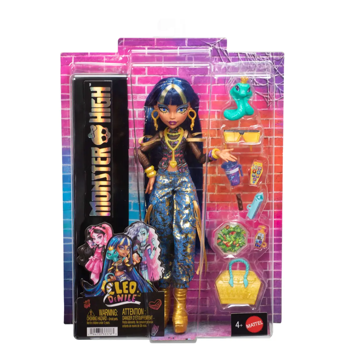 MATTEL Monster High CLEO DE NILE Pop modes lelle Photo 6