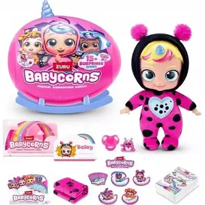 Leļļa KITI BABYCORNS Magical R ar aksesuāriem — rotaļlietu komplekts