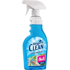 Logu tīrīšanas līdzeklis Ringuva Clean 5in1 500 ml — Ringuva Clean