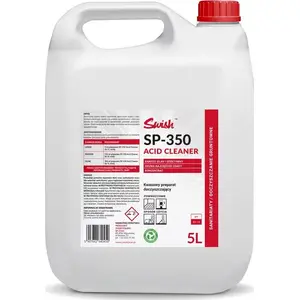 Очиститель Swish SP 350, кислотный препарат для пола, 5 л, бренд Swish