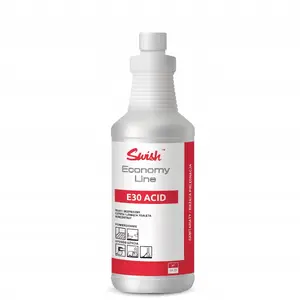 Tīrīšanas līdzeklis Swish E30ACID1L (E301L) — skābeņains vannas istabas tīrītājs, 1 l