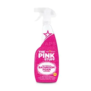 Пенный очиститель для ванной Stardrops The Pink Stuff 750 мл — жидкое средство для ванной