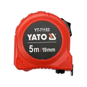 Tape measure YATO YT-71153 — 5 m, ABS housing, black/red