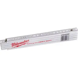 Measuring tape Milwaukee wooden folding rule 2 m, model 4932459302