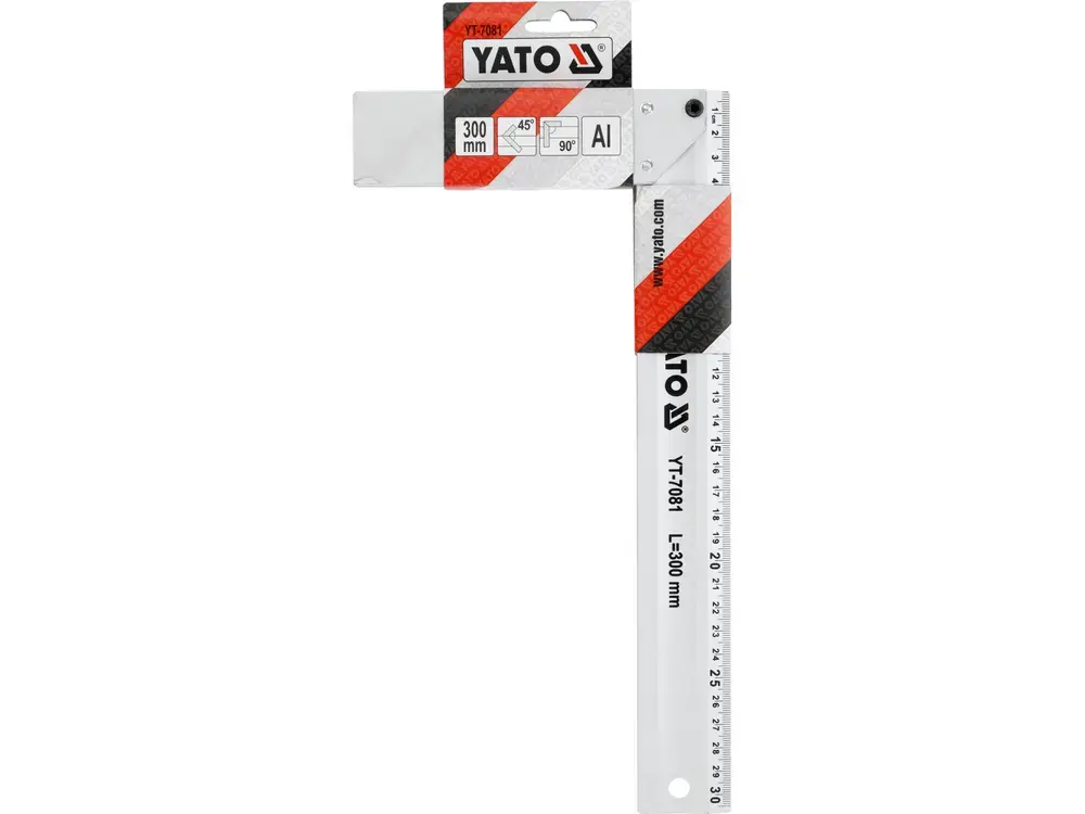 Угольник YATO YT-7081 алюминиевый Photo 3