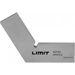 Angle Plate 120° LIMIT 50×50 mm — flat angle square for layout and inspection