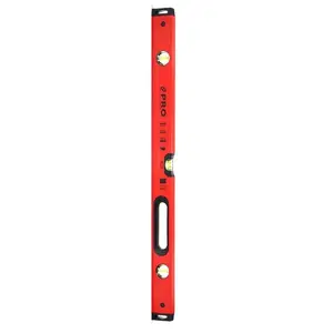 Level PRO 60 cm painted spirit level with horizontal and vertical vials (model 100-06 U)