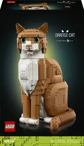 LEGO Ideas set 21376 Oranssi kissa — LEGO brand collectible model kit