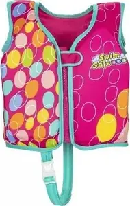 Peldēšanas glābšanas veste Bestway AQUASTAR FABRIC M/L 32177 (meitenēm) — auduma pārklājums, izmērs M/L