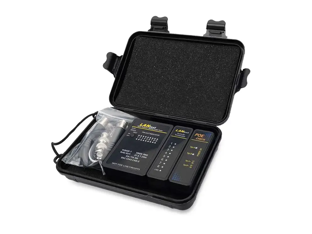 Тестер кабеля EQUIP — RJ45, BNC, PoE Photo 4