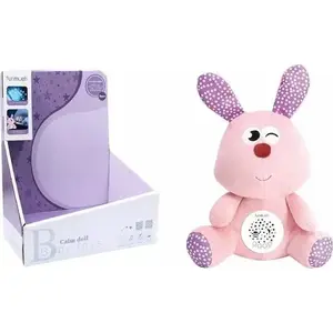 Soft toy projector plush rabbit No name ZJA228284, night light projector, battery-powered
