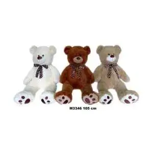 Plush Toy Sandy Miś 60 cm — soft stuffed bear in 3 colors (model M3346)