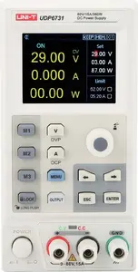 Laboratory DC Power Supply Unit 360W 0–40V 0–30A 10mV/1mA RS-232 Unit UDP6730
