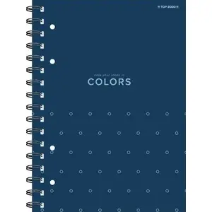 Notebook TOP-2000 Colors A4 100 pages squared blue