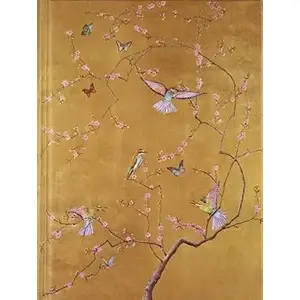 Ежедневник Peter Pauper Press Notatnik Szyty Złoty lot — шитый переплёт, линовка, компактный формат