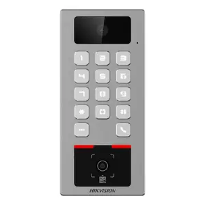 Access control reader Hikvision DS-K1T502DBWX-CQR — 2 MP single front camera, 110° horizontal, Ethernet 10/100, 12–24 V DC