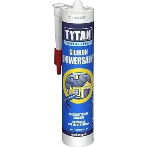 Sealant Tytan SILIKON EURO-LINE 280 ml transparent for sealing and glazing