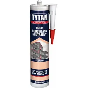 Construction Neutral Silicone Sealant Tytan 280 ml — white