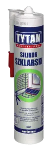 Sealant Tytan silicone glazing brown 310 ml – glazing silicone sealant, brown, 310 ml