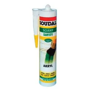 Акриловый герметик Soudal Akryl 310 мл коричневый – Soudal SIL AKRL TEA
