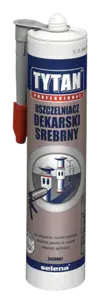 Roofing Sealant Tytan YDE 310 ml — silver, silicone-based sealant for roof joints